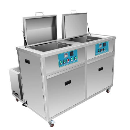 MÁY RỬA SIÊU ÂM CÔNG NGHIỆP 2 NGĂN