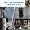 Công nghệ làm sạch bằng sóng siêu âm cho các bộ phận xe ô tô