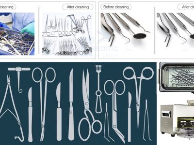 Làm sạch dụng cụ nha khoa,phẫu thuật bằng sóng siêu âm
