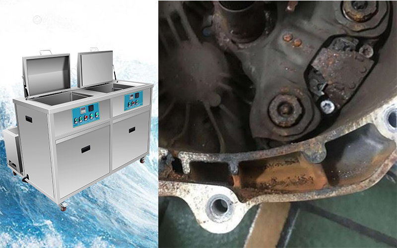 Máy rửa siêu âm loại bỏ rỉ sét,dầu mỡ