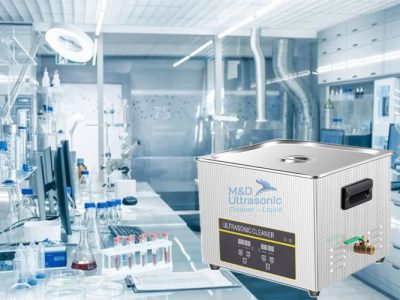 Máy rửa siêu âm phổ biến trong phòng thí nghiệm
