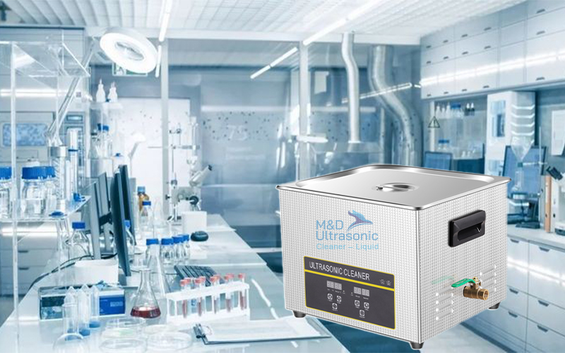 Máy rửa siêu âm phổ biến trong phòng thí nghiệm