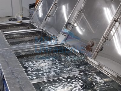 Hệ máy rửa siêu âm công nghiệp