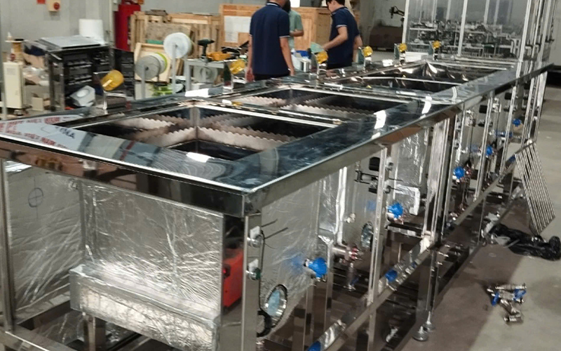 Máy rửa siêu âm đa bể