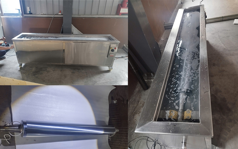 Máy rửa siêu âm cho cuộn Ru Lô