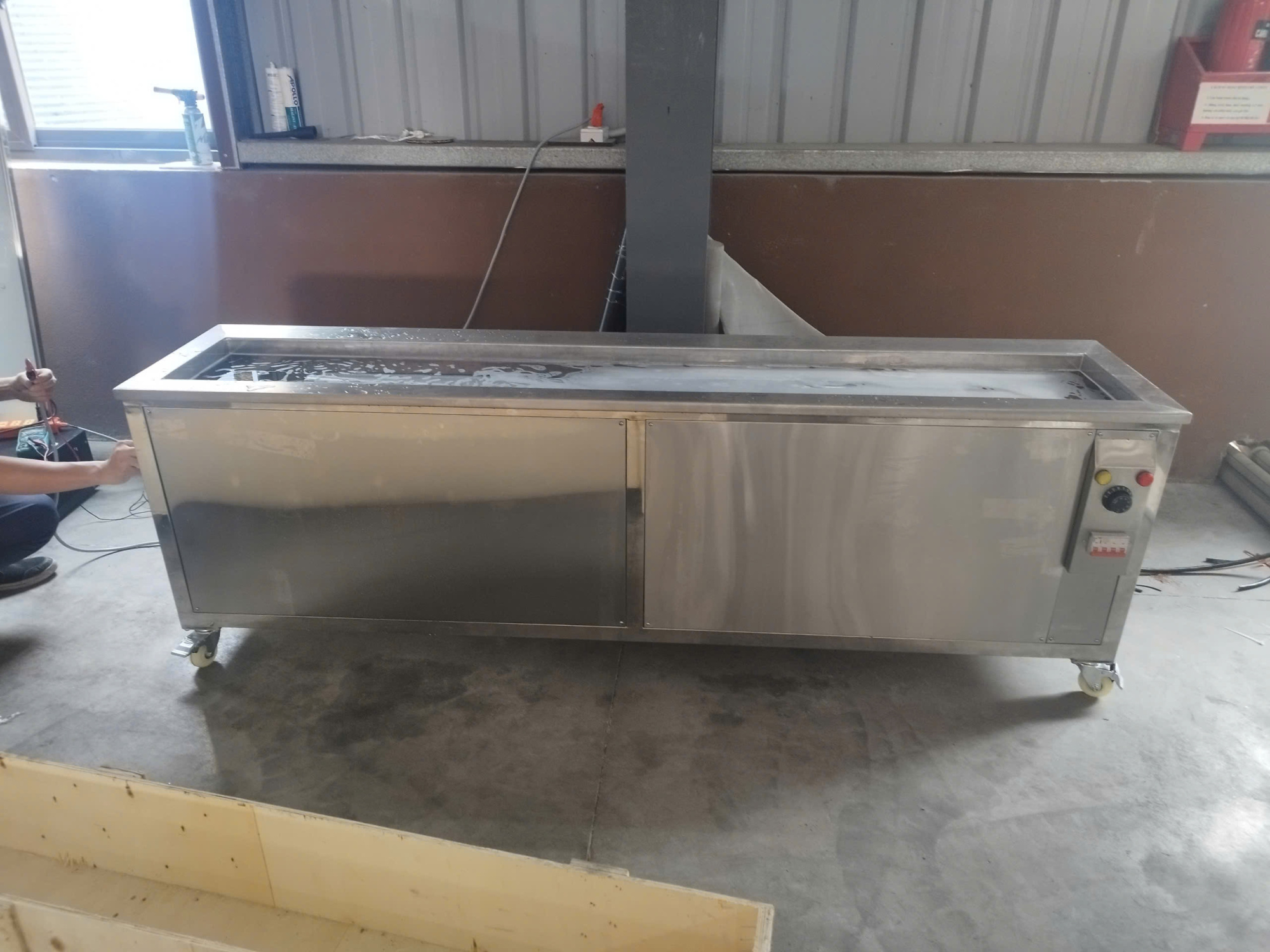 Máy rửa siêu âm cho cuộn Ru Lô