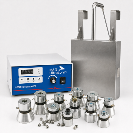 Bộ thiết bị phát sóng siêu âm tần số 20–25 kHz, 60–68 kHz, 80 kHz, 100–120 kHz