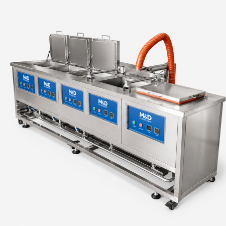 Máy rửa siêu âm có tự động xịt khí