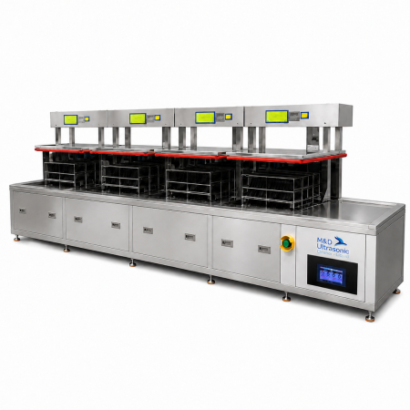 Máy rửa siêu âm nhiều cấp tự động